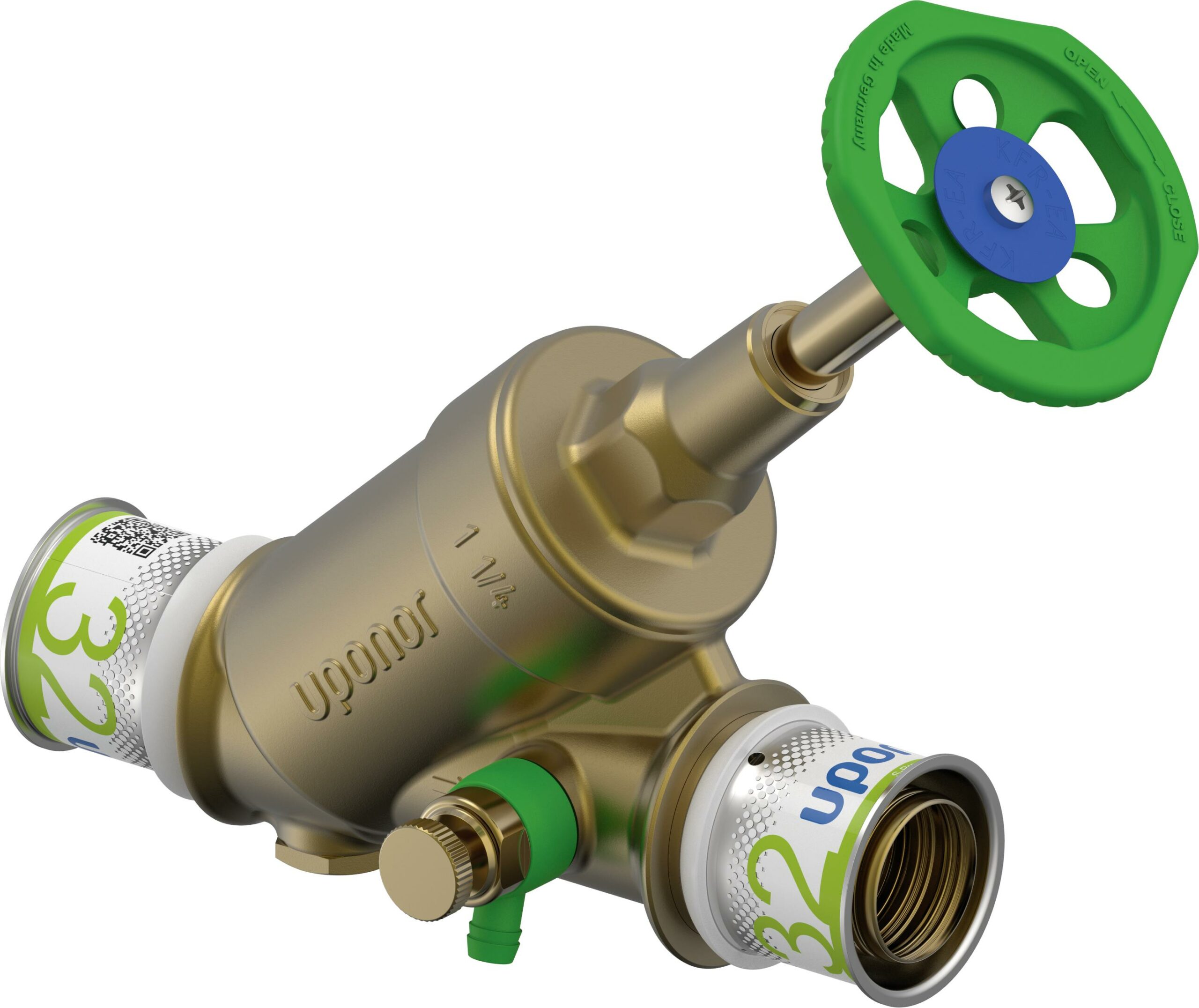 Uponor S-Press Plus Stopkraan Spindel 32 Rv