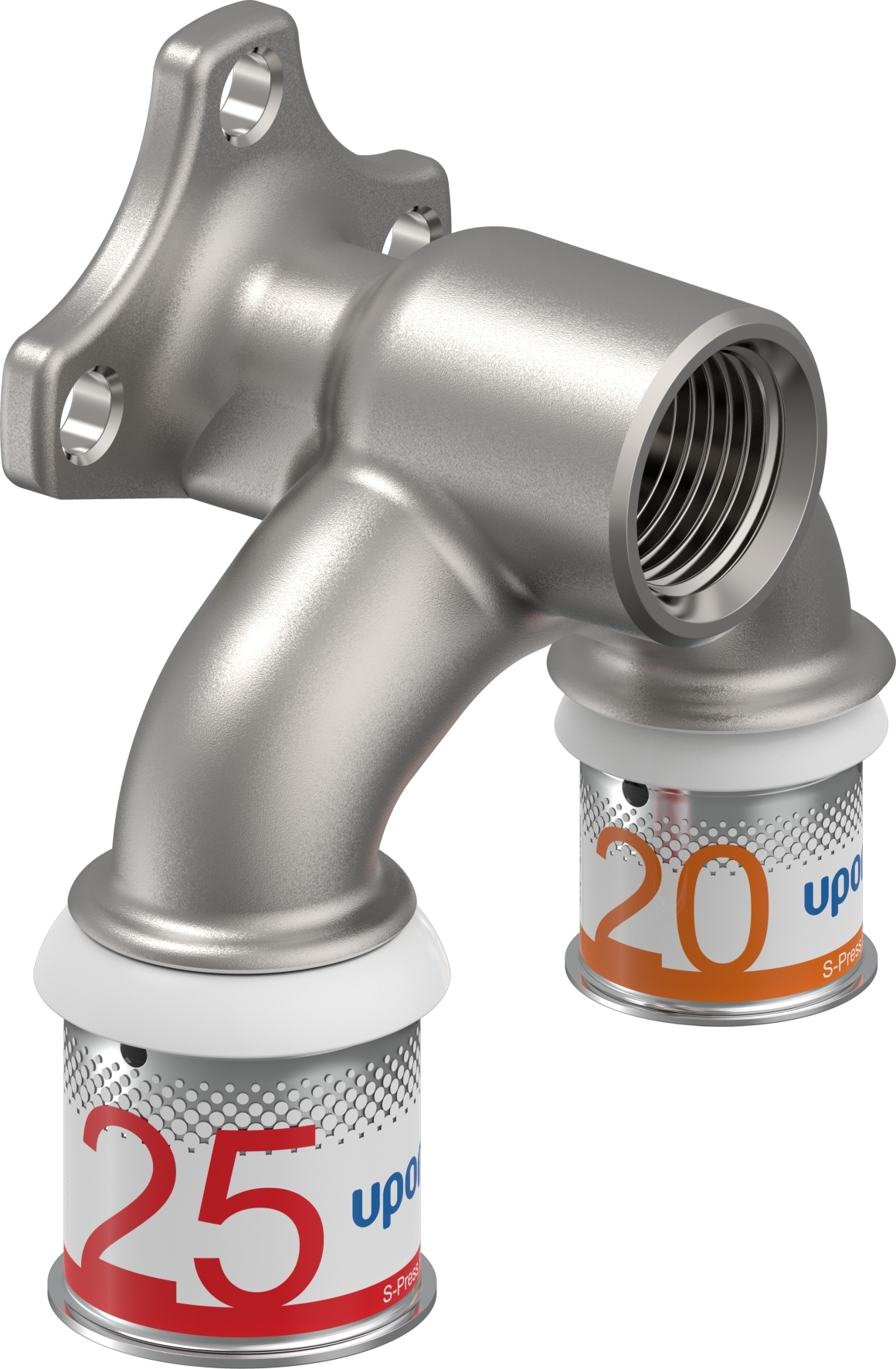 Uponor S-Press Plus U-Muurplaat 25Xrp1/2X20 Bi
