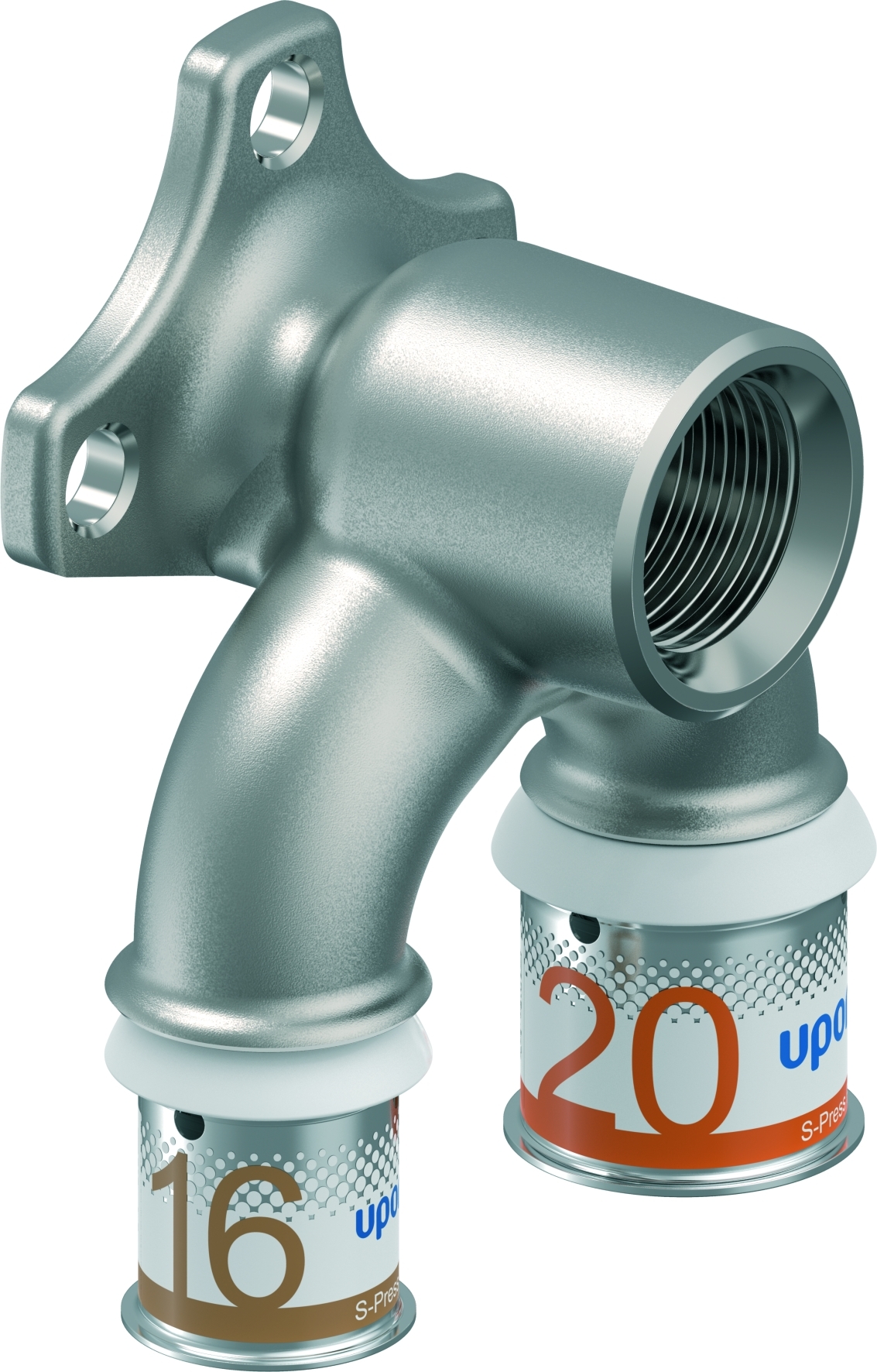Uponor S-Press Plus U-Muurplaat 20Xrp1/2X16 Bi