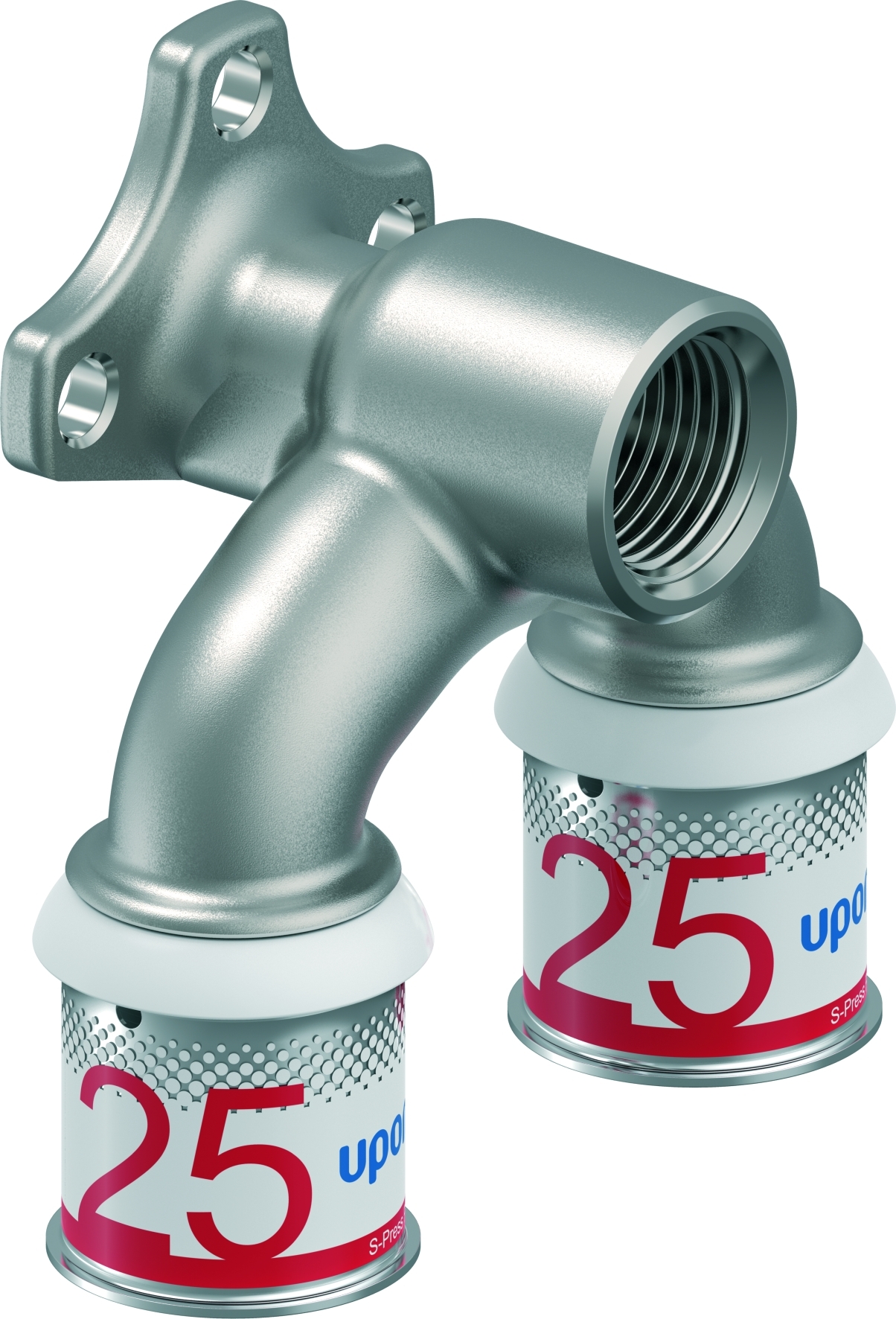 Uponor S-Press Plus U-Muurplaat 25Xrp1/2X25 Bi
