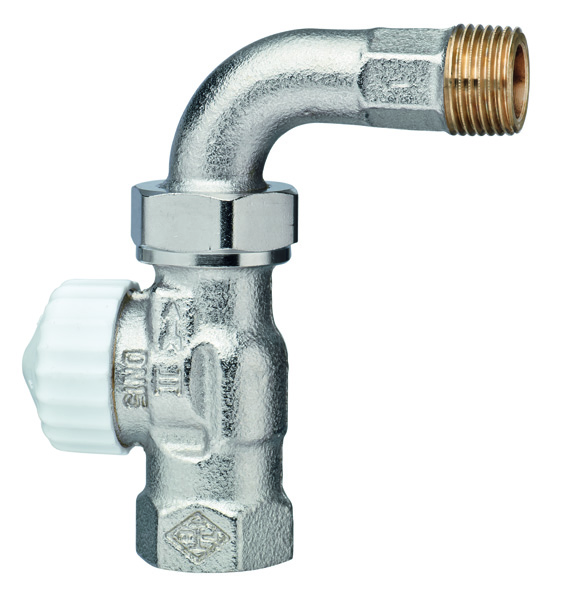 Heimeier Hei Therm Kraan V-Ex Bocht 1/2V-Exact 2 3756-02.000