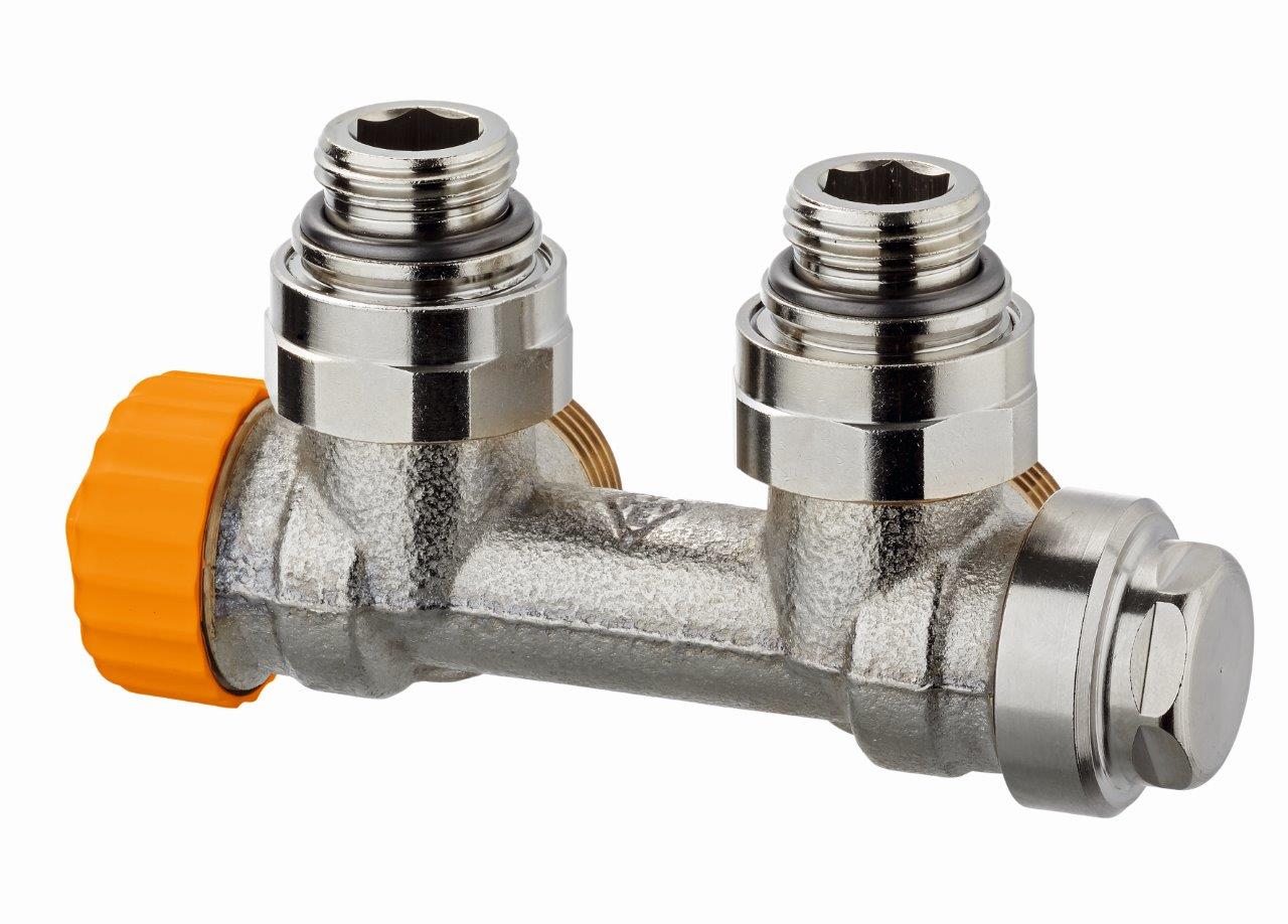 Heimeier Multilux Eclipse H-Blok 1/2"Bu Haaks (Hoh 50Mm) 3866-02.000