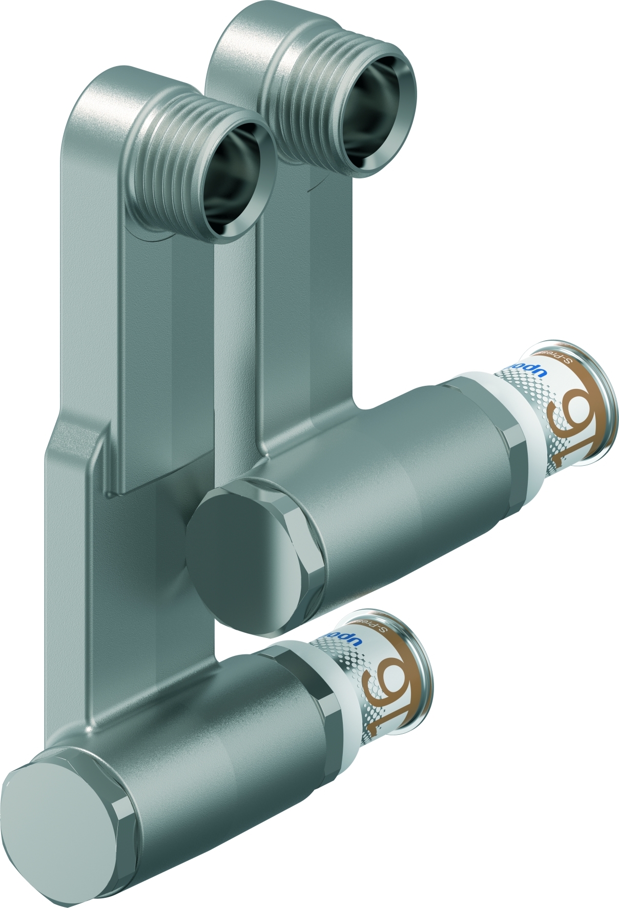 Uponor S-Press Plus Plintaansluiting 0Xg1/2 Bu 16Mm