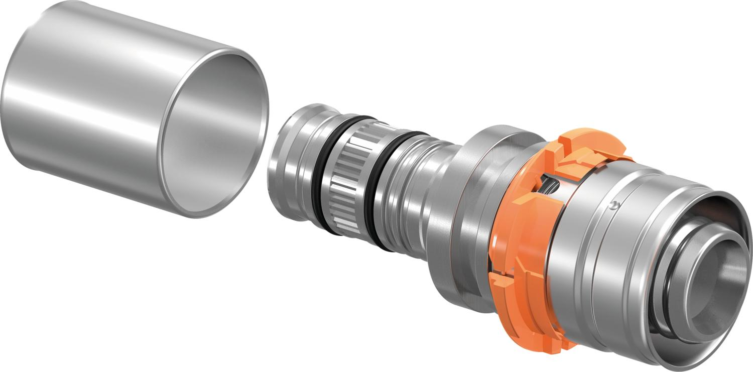 Uponor S-Press Overgangskoppeling Rapex 16X16Mm