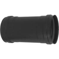 Overschuifmof 100Mm L120Mm Rvs Zwart