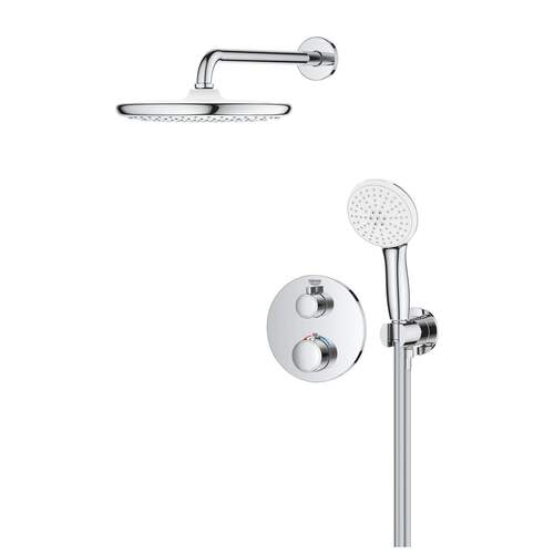 Grohe Grohtherm Perfect Inbouw Shower Set, Tempesta 250 Hoofddouche en Tempesta 110 Handdouche - Afbeelding 3