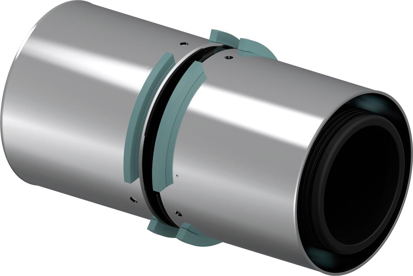 Uponor S-Press Composiet Koppeling 63X63Mm Ppsu