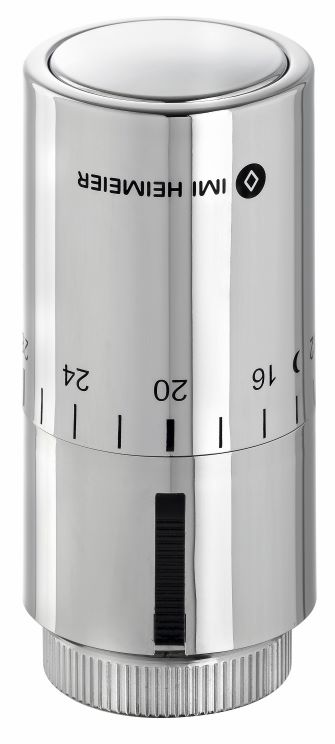 Heimeier Thermostaatknop Halo Chroom 7500-00.501