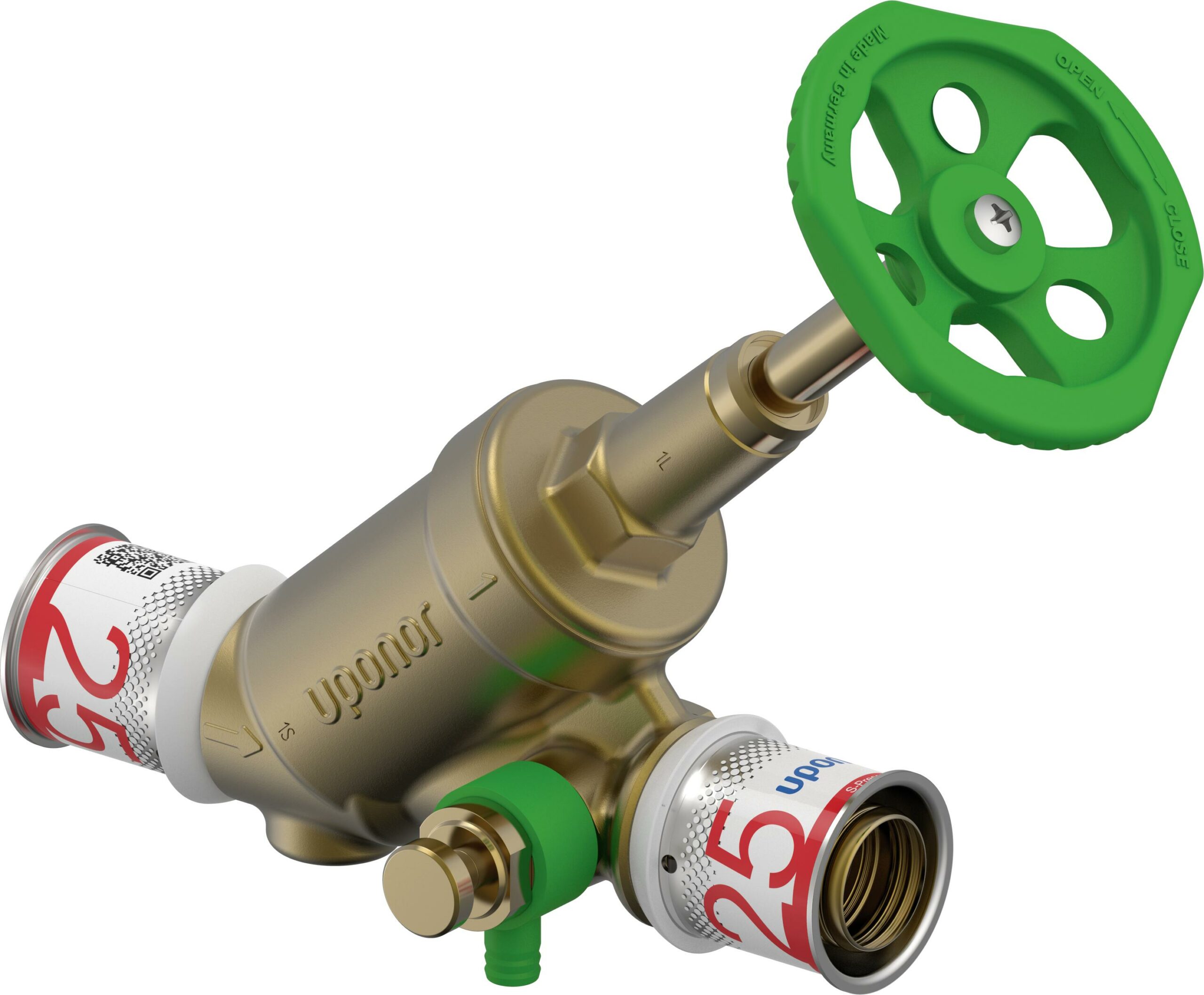 Uponor S-Press Plus Stopkraan Spindel 25