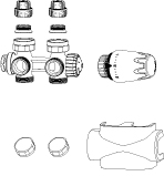 Heimeier Hei Multilux 4 Set Dx Wit 2-Pijps 9690-27.000 - Afbeelding 2