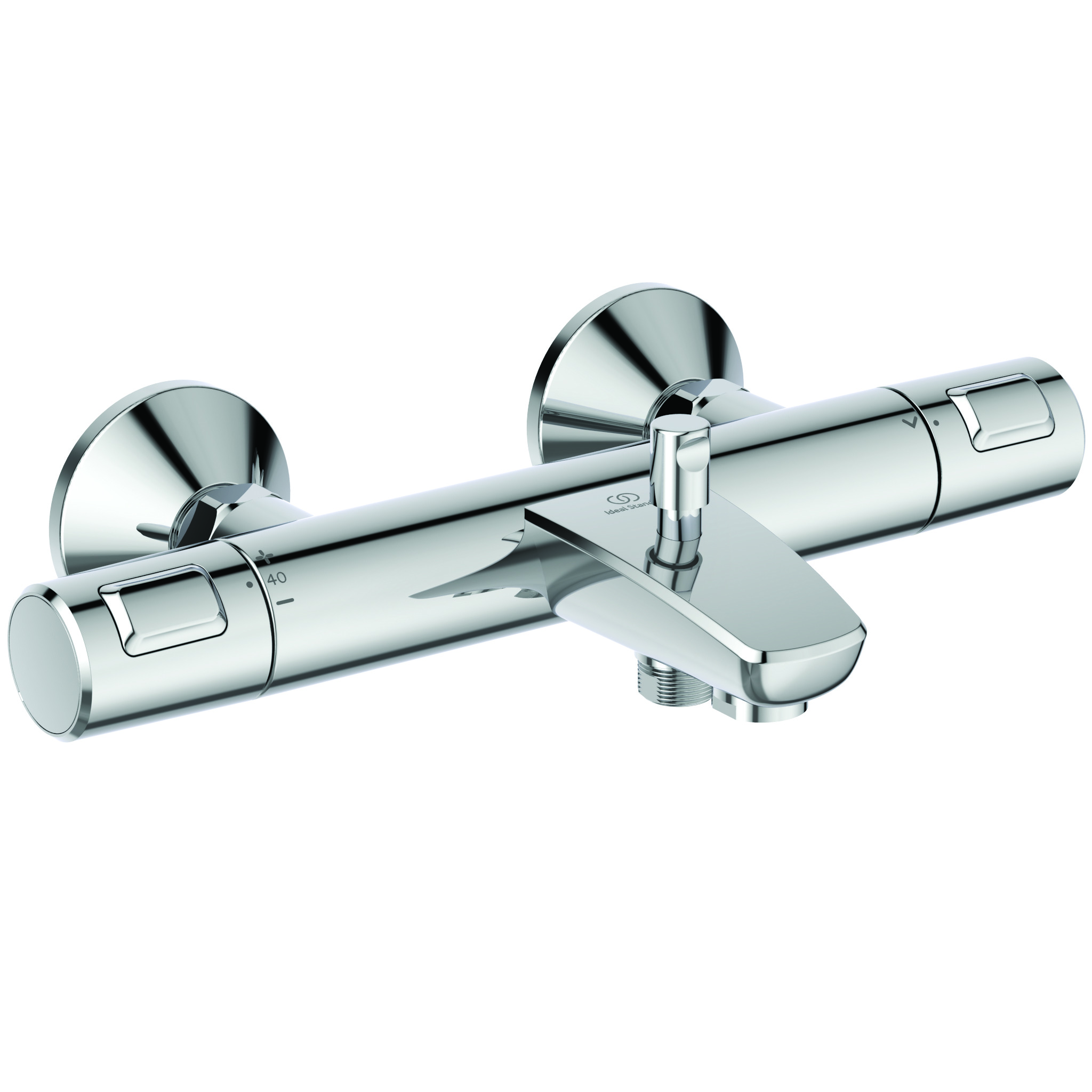 Ideal Standard Ide Ceratherm T25 Bad/Douche Thermostaat Chroom A7206Aa