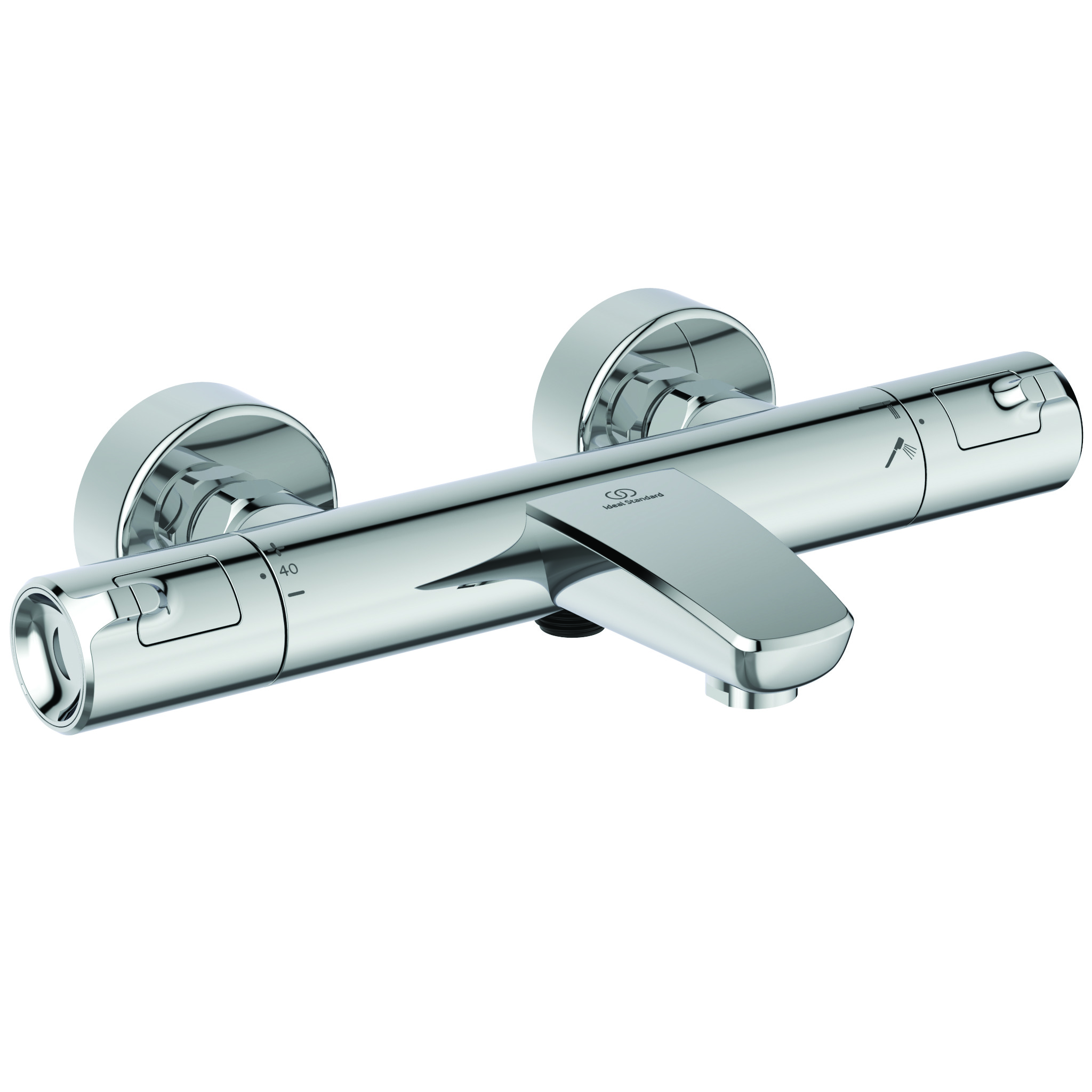 Ideal Standard Ide Ceratherm T50 Bad/Douche Thermostaat Cool Body Chroom