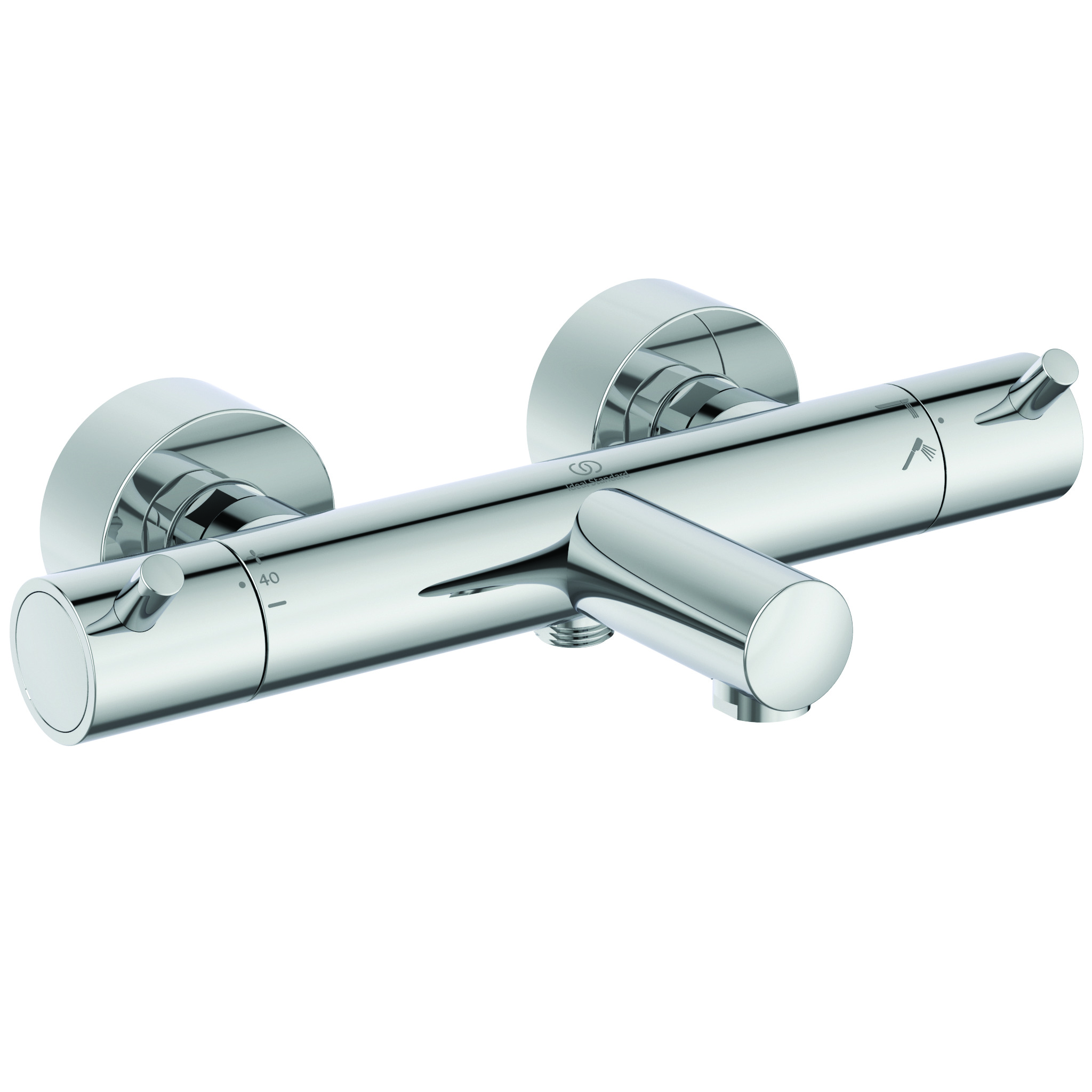 Ideal Standard Ide Ceratherm T125 - Bad/ Douchethermostaat Chroom