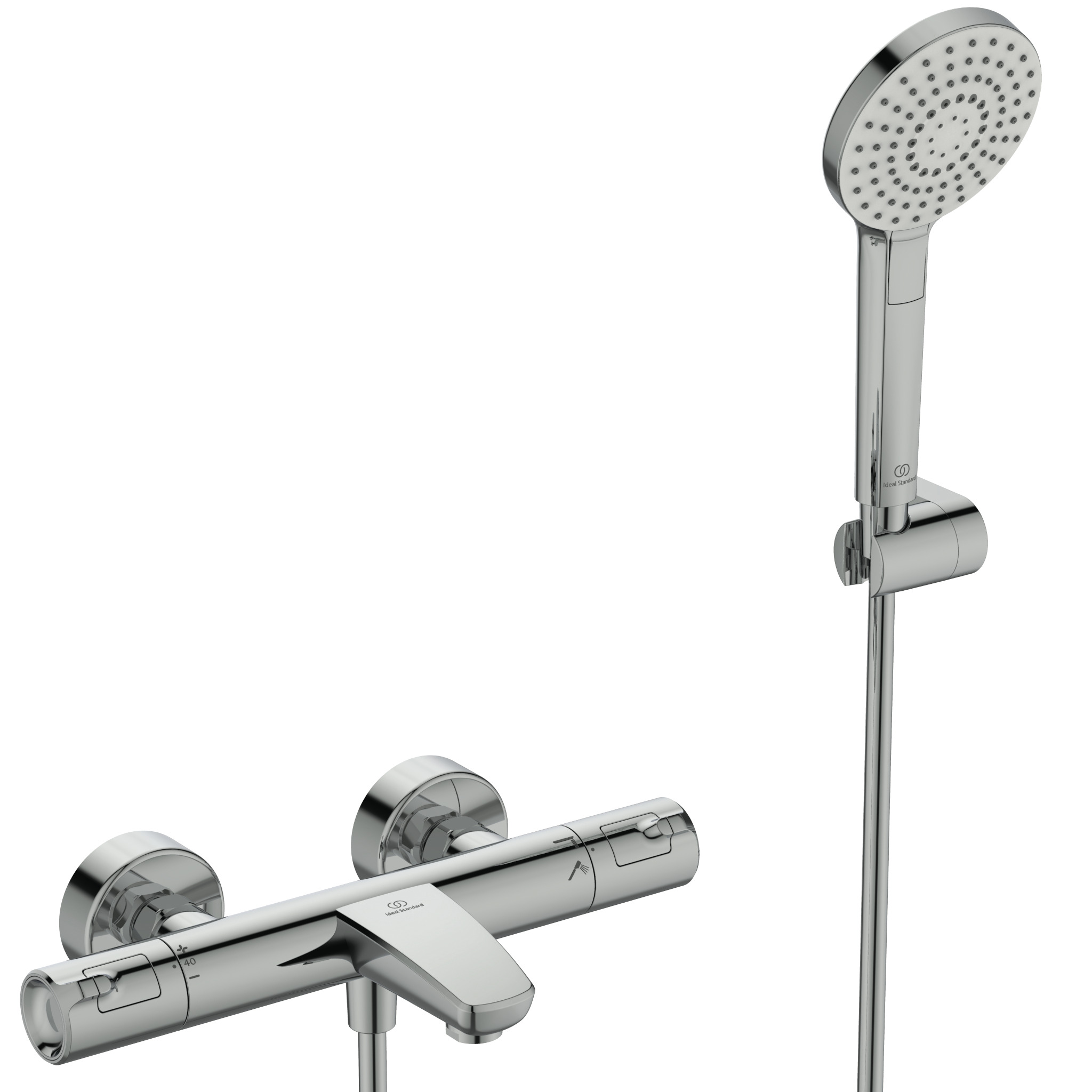 Ideal Standard Ide Ceratherm T50 Bad/ Douchethermostaat Met Badset