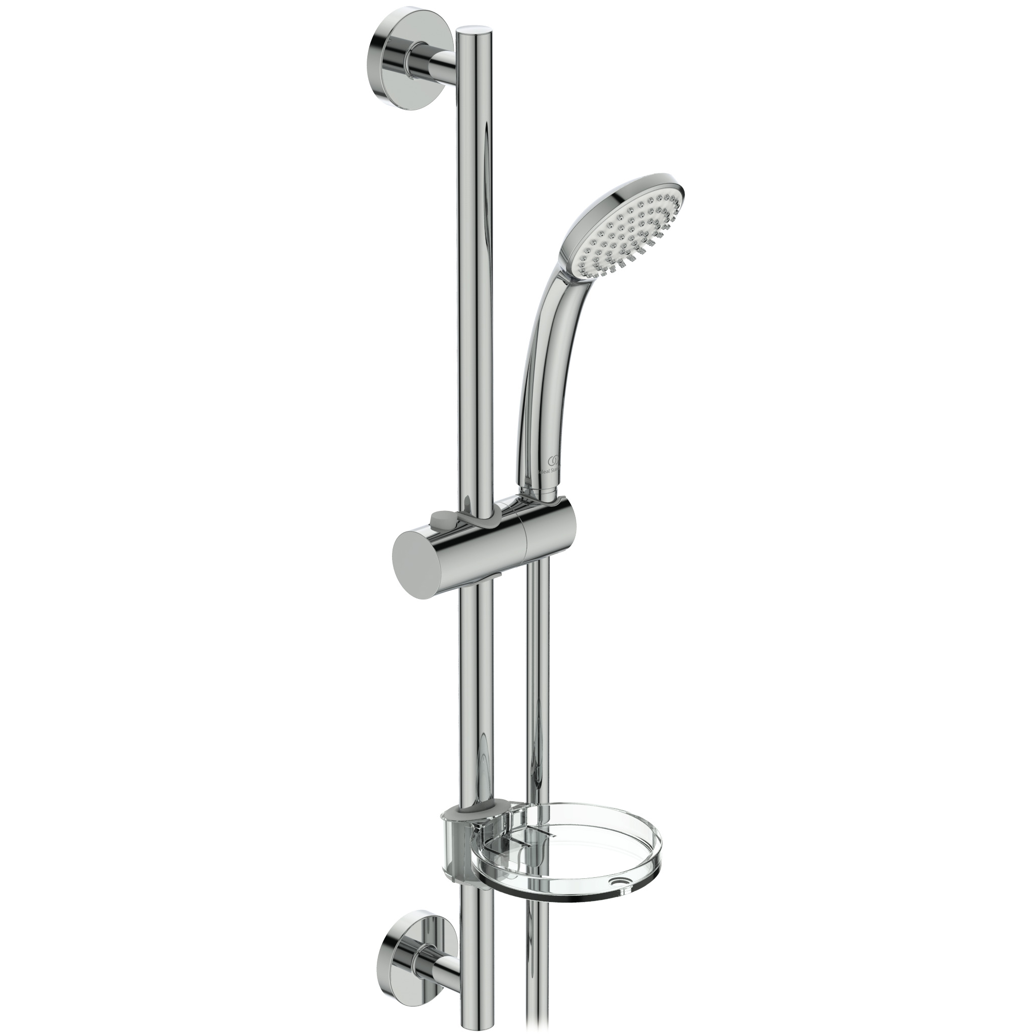 Ideal Standard Ide Idealrain Glijstangcombi. S1 600Mm 1 Functie Handdouche