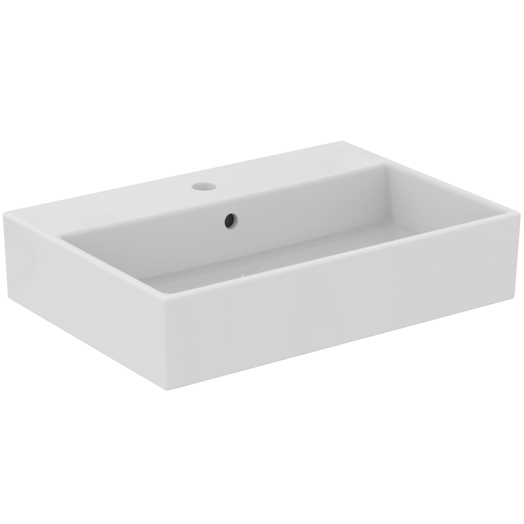 Ideal Standard Ide Strada Wastafel 600Mm Met Kraangat En Overloop Wit
