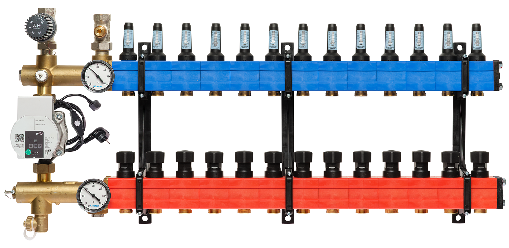 Komfort Vlv Verdeler 4801 Boven E-Pomp 13 Groepen - Afbeelding 2