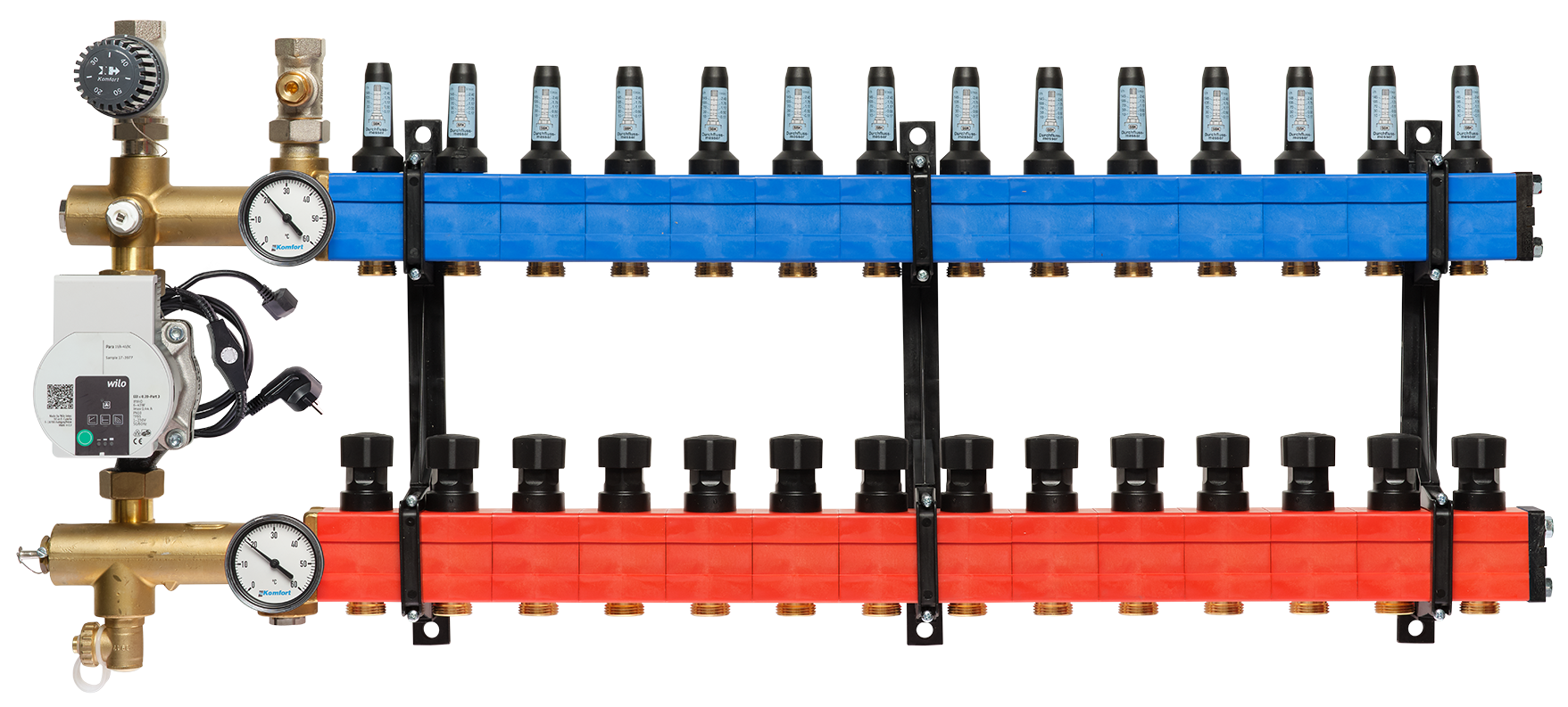 Komfort Vlv Verdeler 4801 Boven E-Pomp 14 Groepen - Afbeelding 2