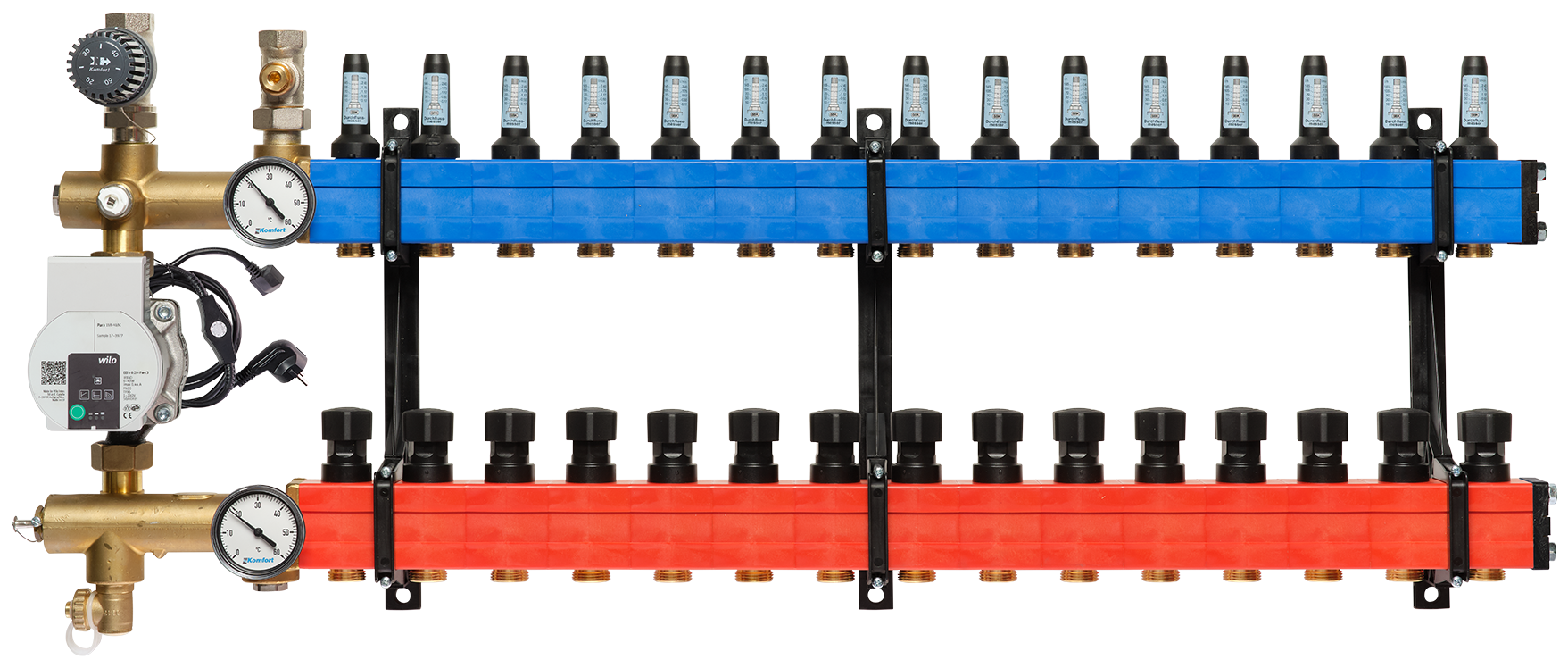 Komfort Vlv Verdeler 4801 Boven E-Pomp 15 Groepen - Afbeelding 2