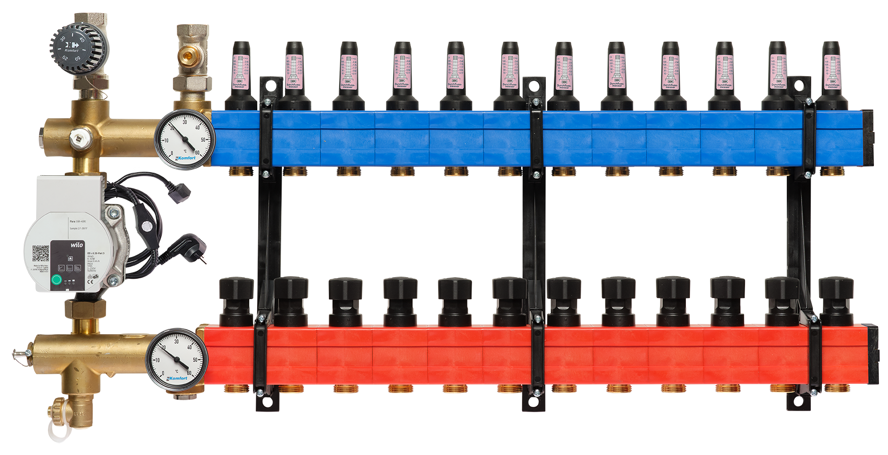Komfort Vlv Verdeler 4803 Boven E-Pomp 12 Groepen - Afbeelding 2