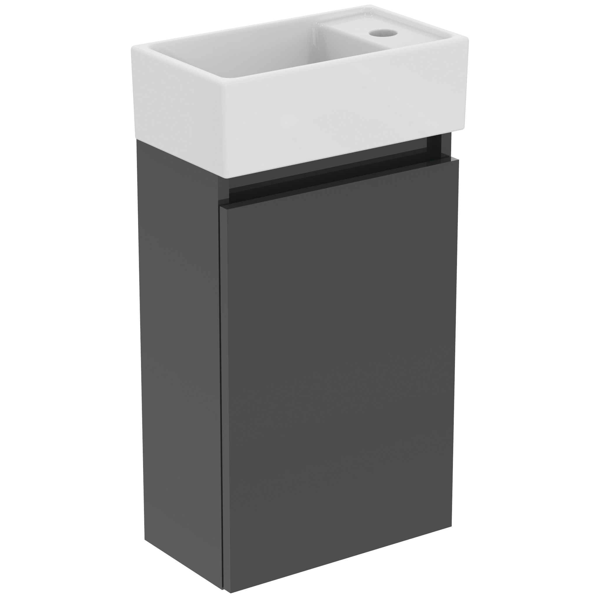 Ideal Standard Ide Pack Rechts Fonteinmeubel 1 Deur Mid Gry