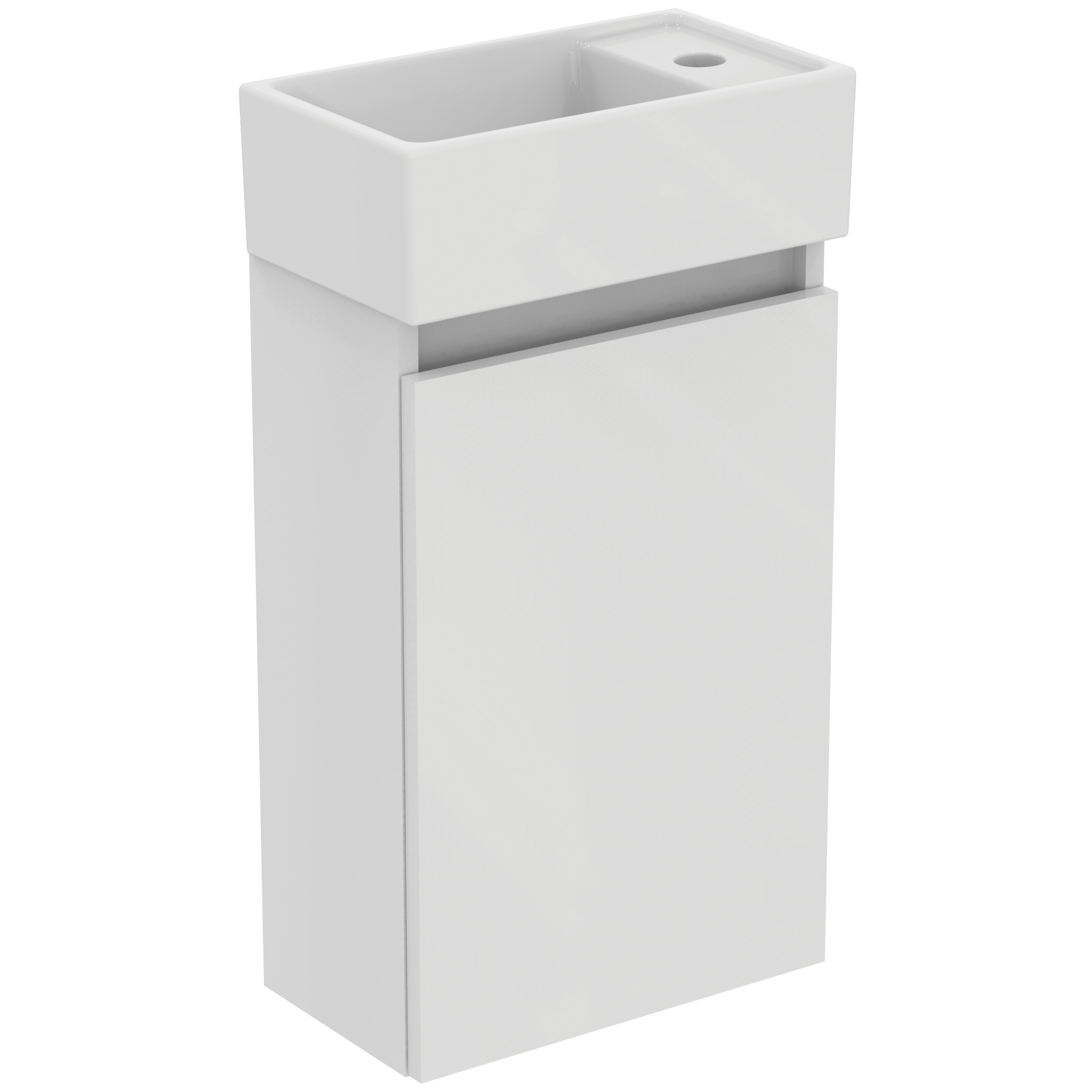 Ideal Standard Ide Pack Rechts Fonteinmeubel 1 Deur Gls Wht