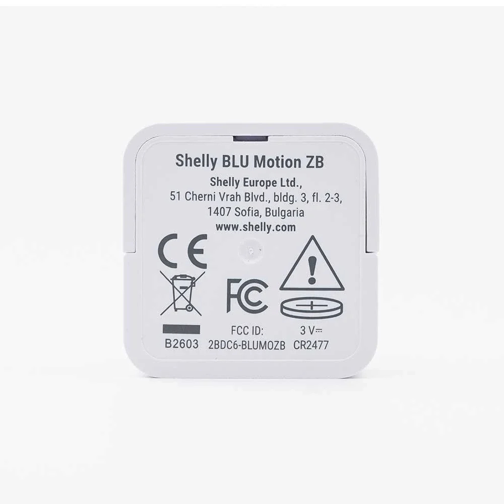 Shelly Bluetooth Motion ZB - SBMO-103Z - Afbeelding 2