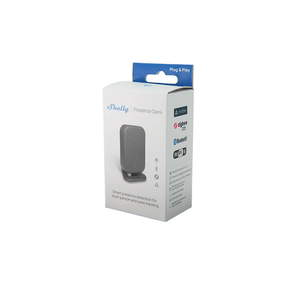 Shelly Presence Gen4 Zwart - S4SN-0U61X-B - Afbeelding 2