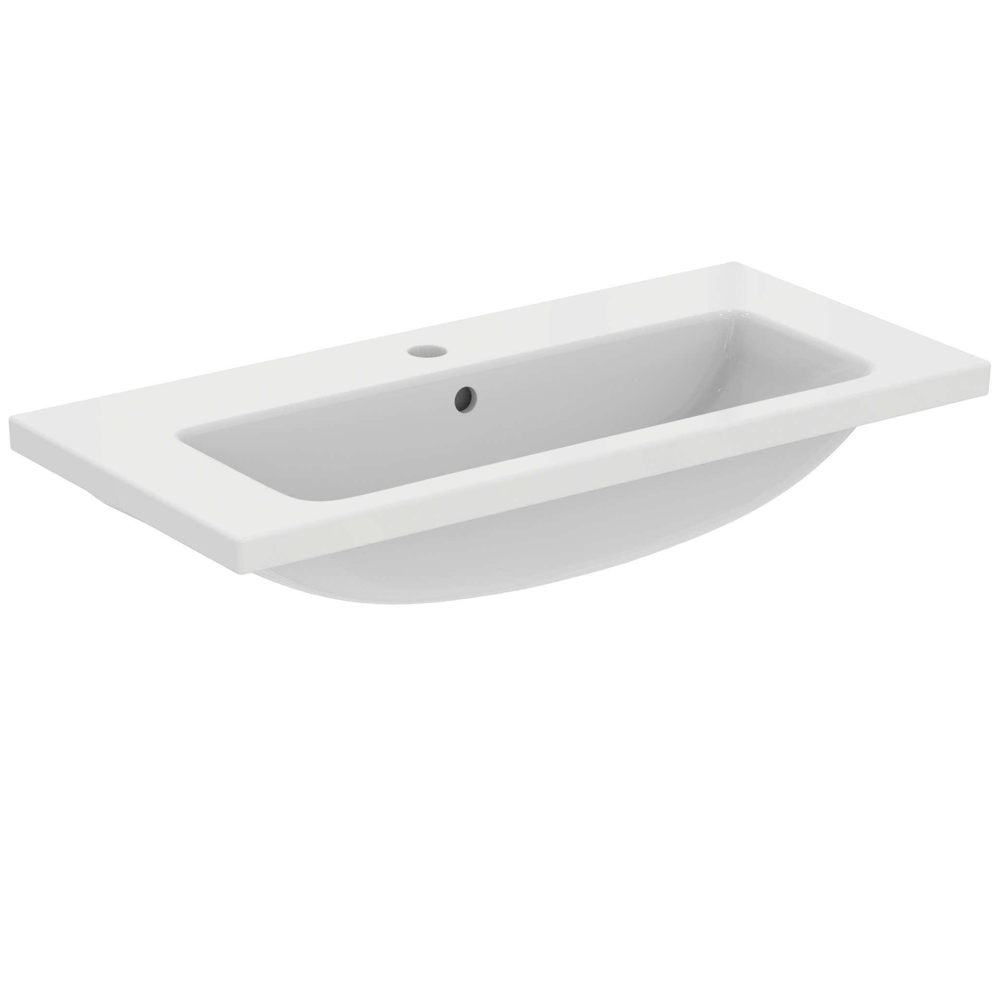 Ideal Standard Ide I.life S Wastafel 810X385 X180Mm Met Kraangat En