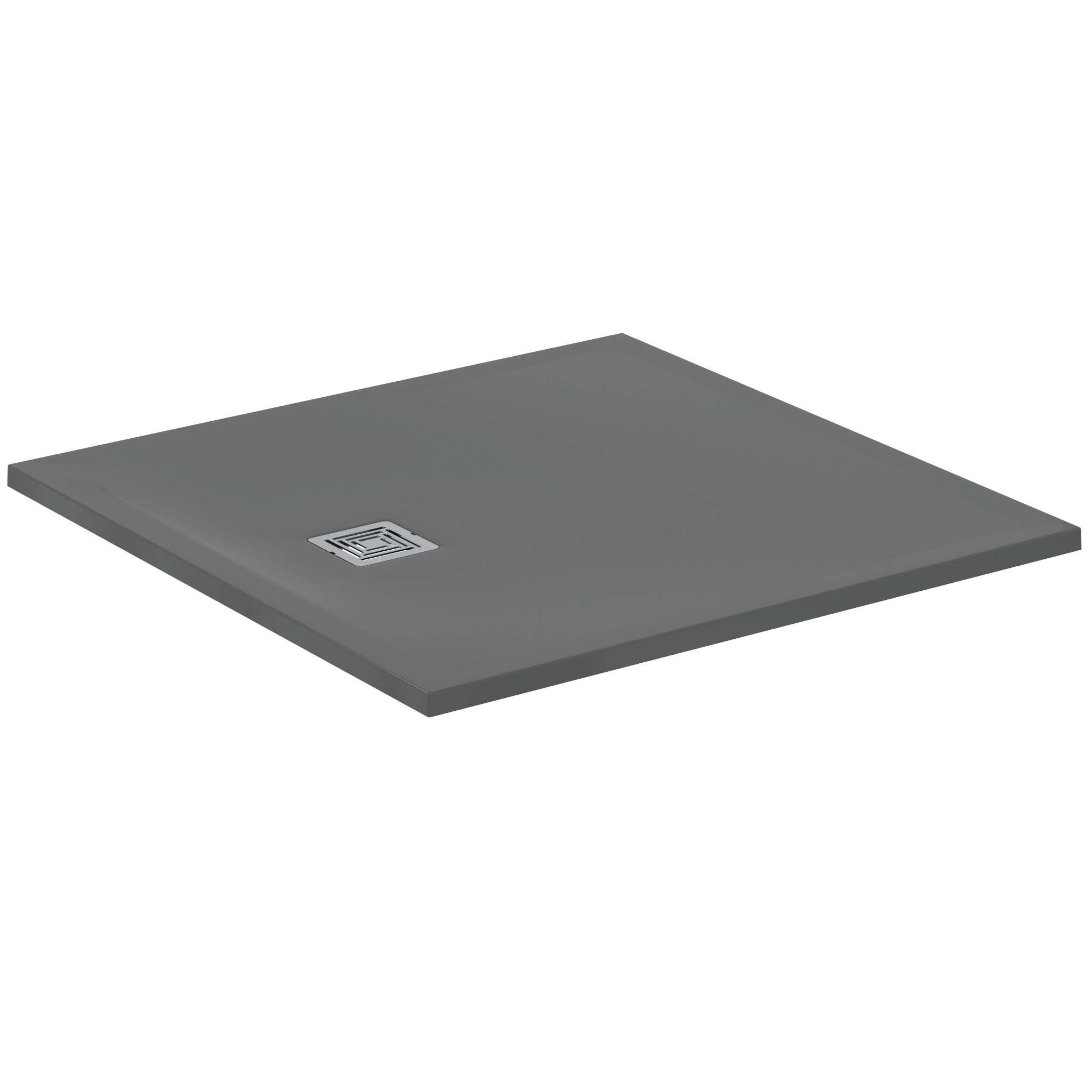 Ideal Standard Ide Ultra Flat Solid+ Douchevloer Rechthoekig Grijs 100X100