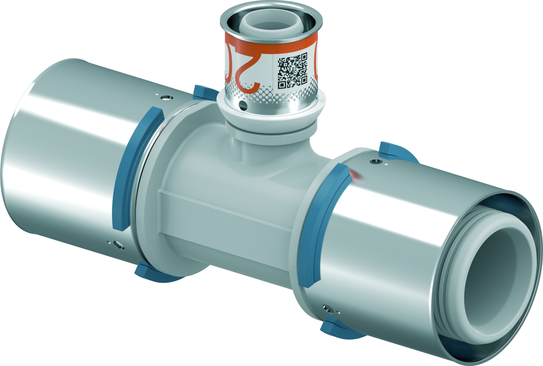 Uponor S-Press T-Stuk Verlopend 40X20X40Mm Ppsu - Afbeelding 3