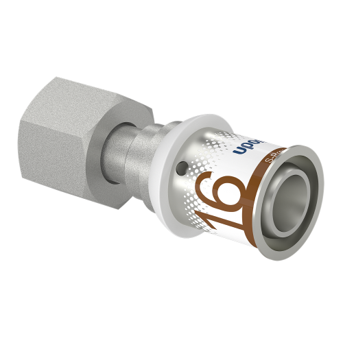 Uponor S-Press Plus Schroefkopp. Met Wartel 16-G3/8 Bi - Afbeelding 4