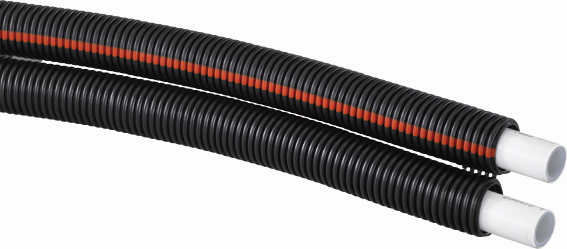 Uponor Uni Pipe Plus Meerl.buis Twin 16X2Mm Zw P/M R=50M (Per 50 Meter) - Afbeelding 2