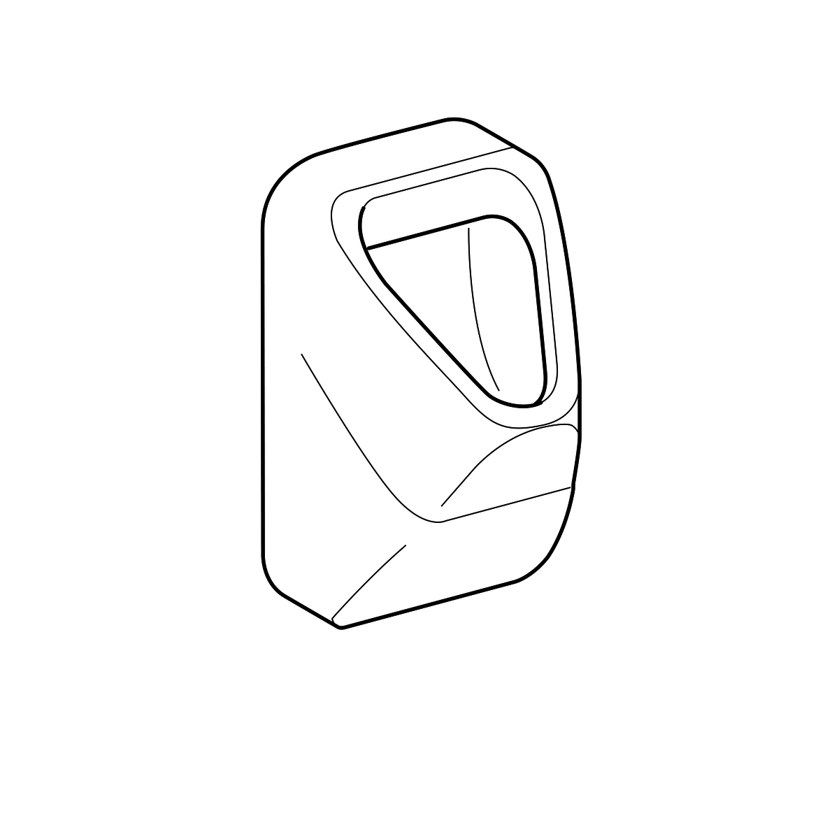 Geberit 300 Urinoir Achter- Inlaat 34X34Cm Wit - Afbeelding 7