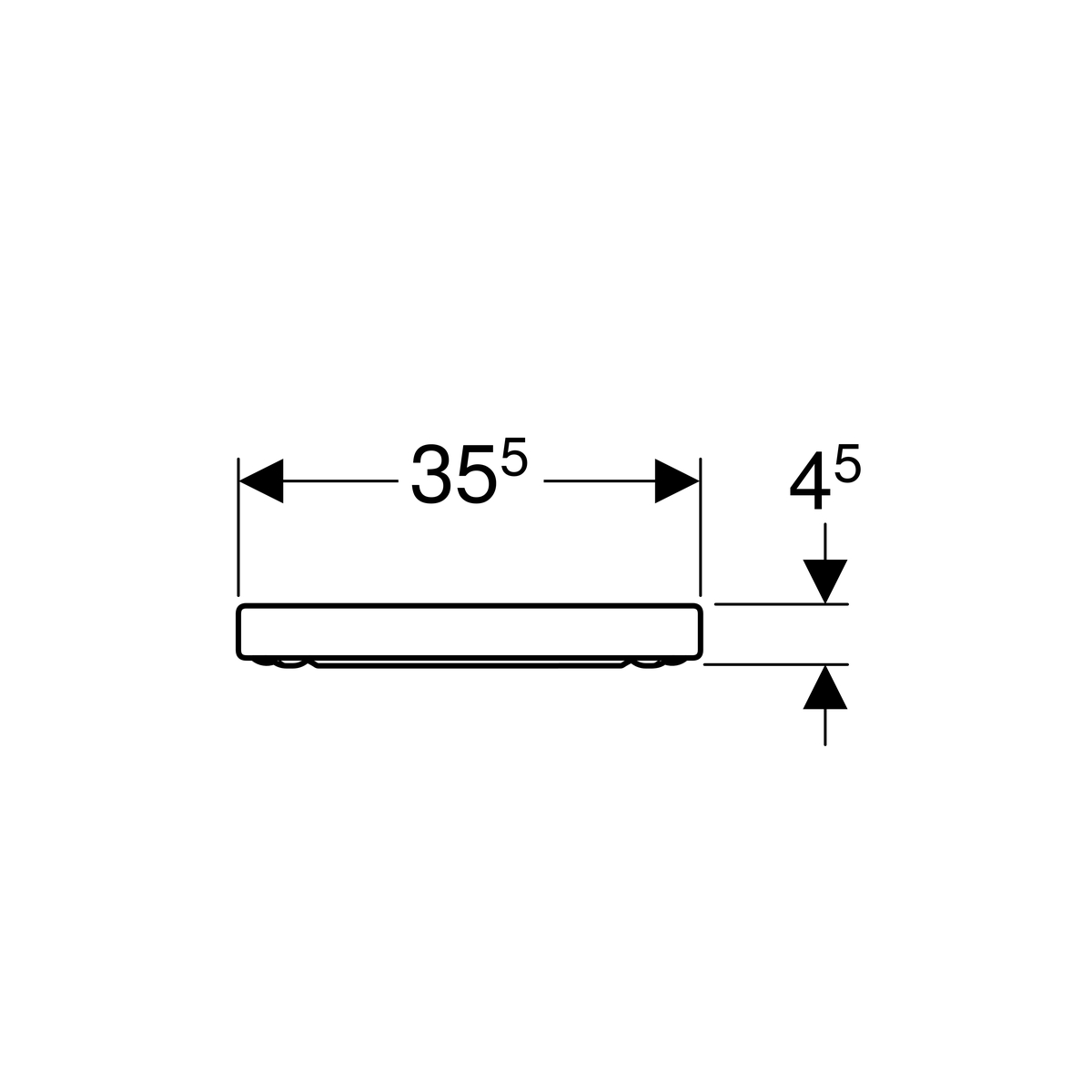 Geberit 300 Basic Closet Zitting Top Fix Softclose Wit - Afbeelding 2