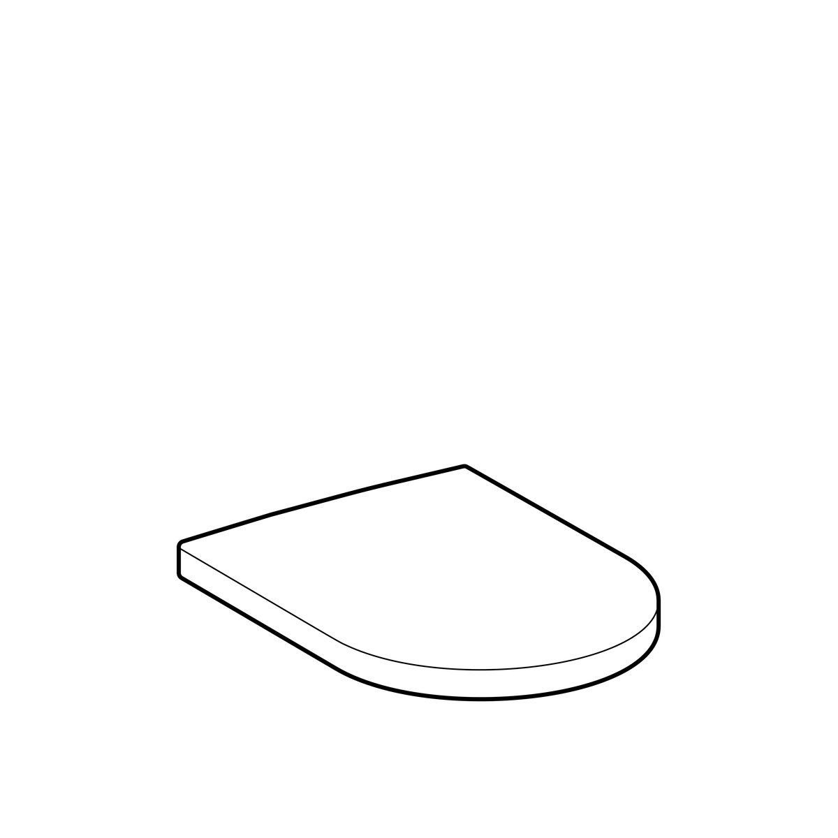 Geberit 300 Basic Closet Zitting Top Fix Softclose Wit - Afbeelding 4