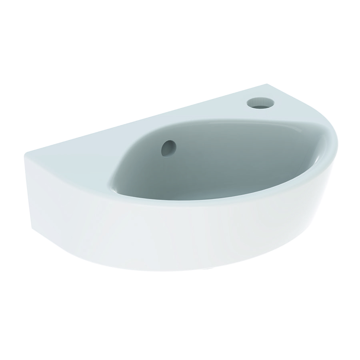 Geberit Renova Fontein Compact36X25Cm Kr/R M/Ol Wit