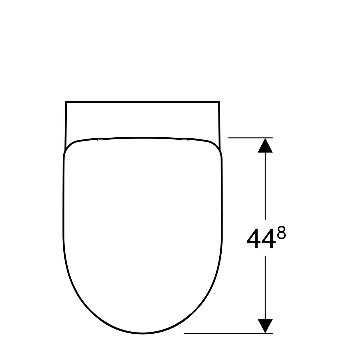 Geberit 280 Basic Pack Wandcloset Diepspoel Zitting - Afbeelding 5