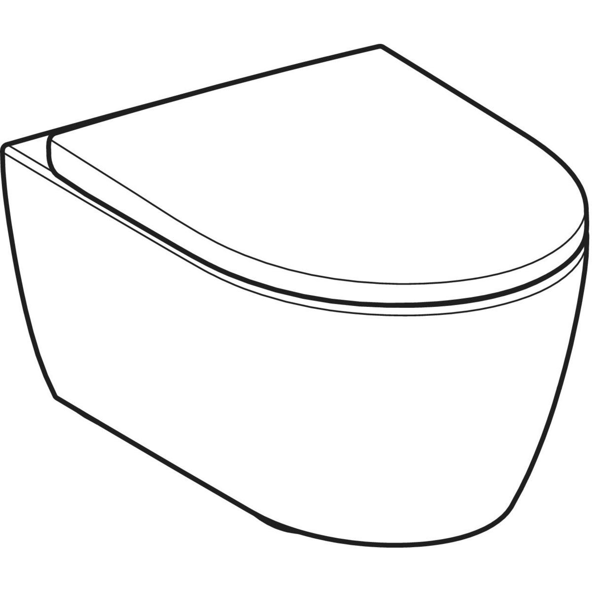 Geberit Geb Icon Pack W-Wc Diepspl. Turboflush Sc Qr Zit. W Keratect - Afbeelding 3