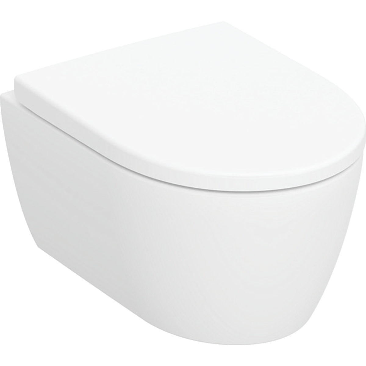Geberit Icon Compact Set Wand-Wc, Rimfree, Wc-Zitting: