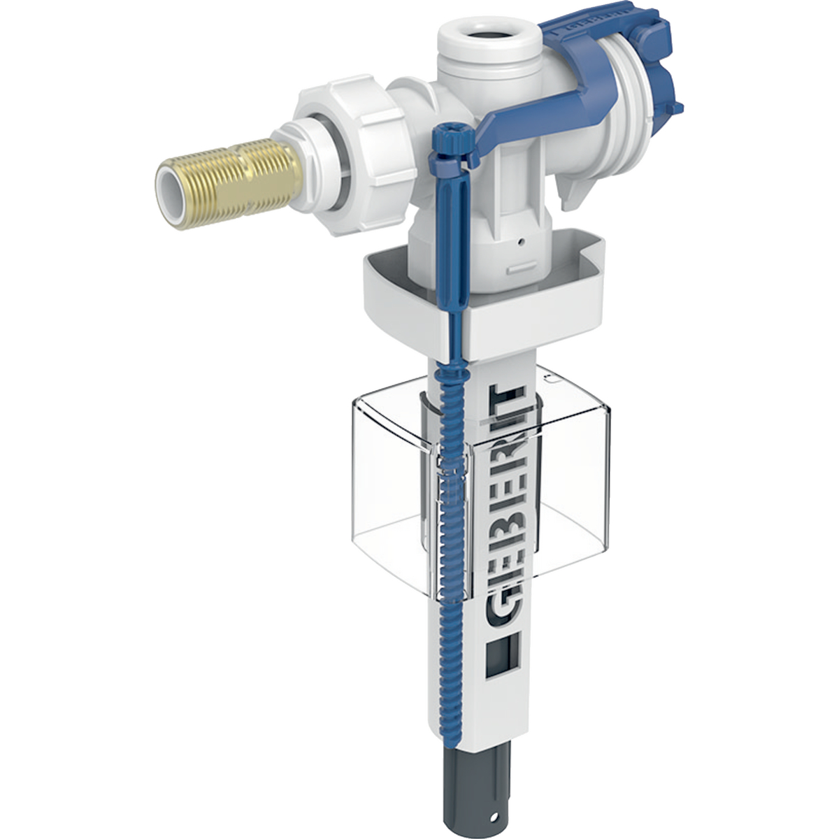Geberit Impuls383 Vlotterkraan 3/8 En 1/2 Nippel Van Messing