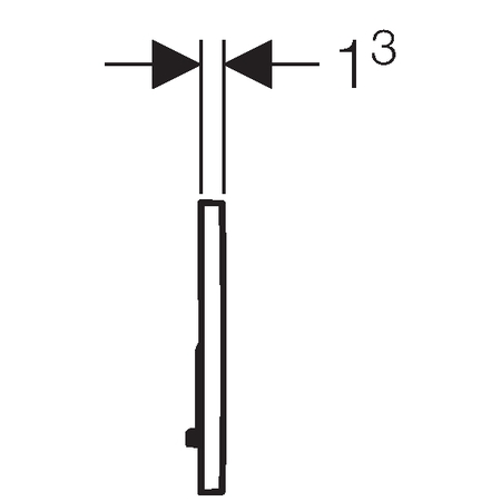 Geberit Sigma01 Bedieningspl. Wit 115.770.11.5 - Afbeelding 4