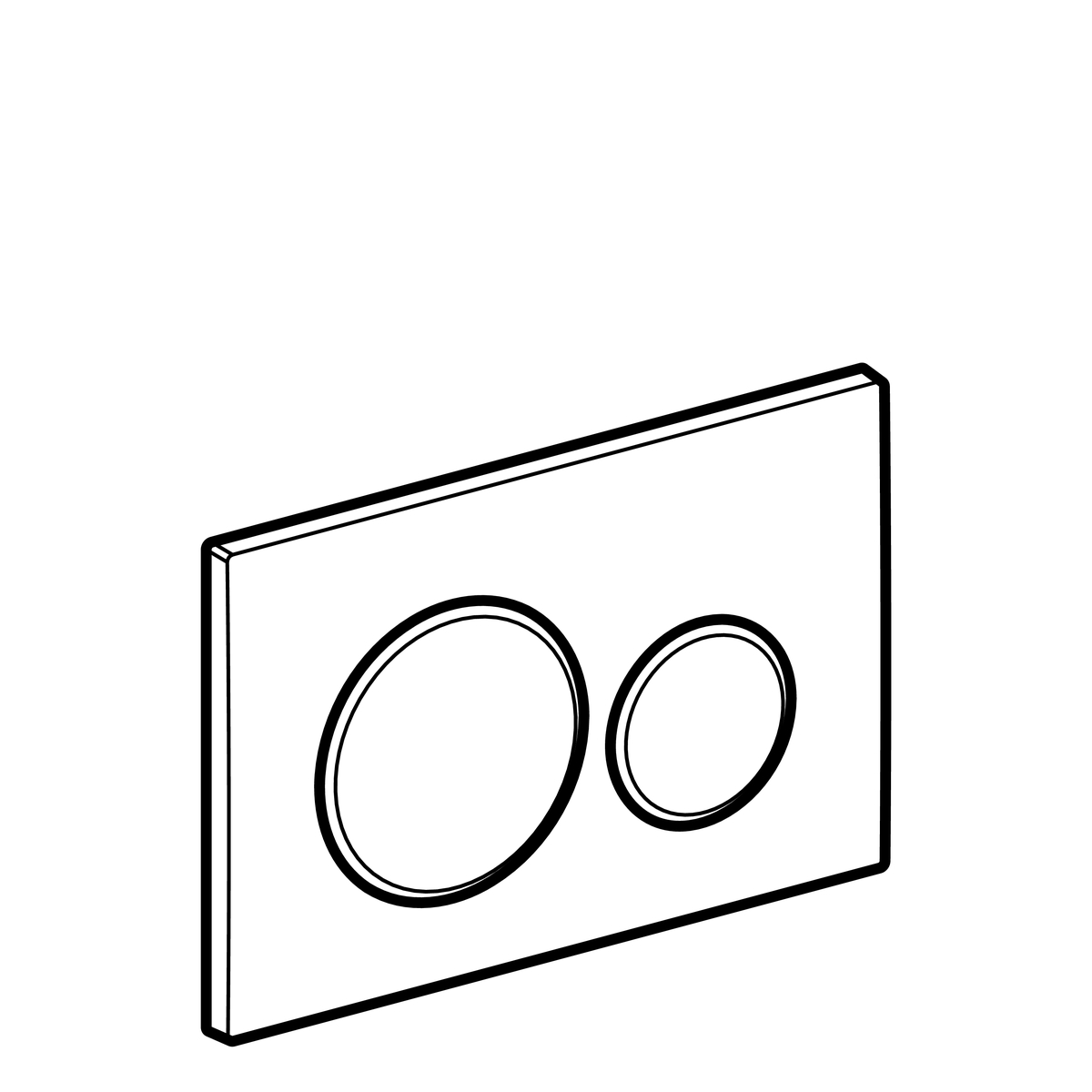 Geberit Sigma20 Bedieningspl. Wit/Mat Wit/Wit 115.882.11.1 - Afbeelding 4