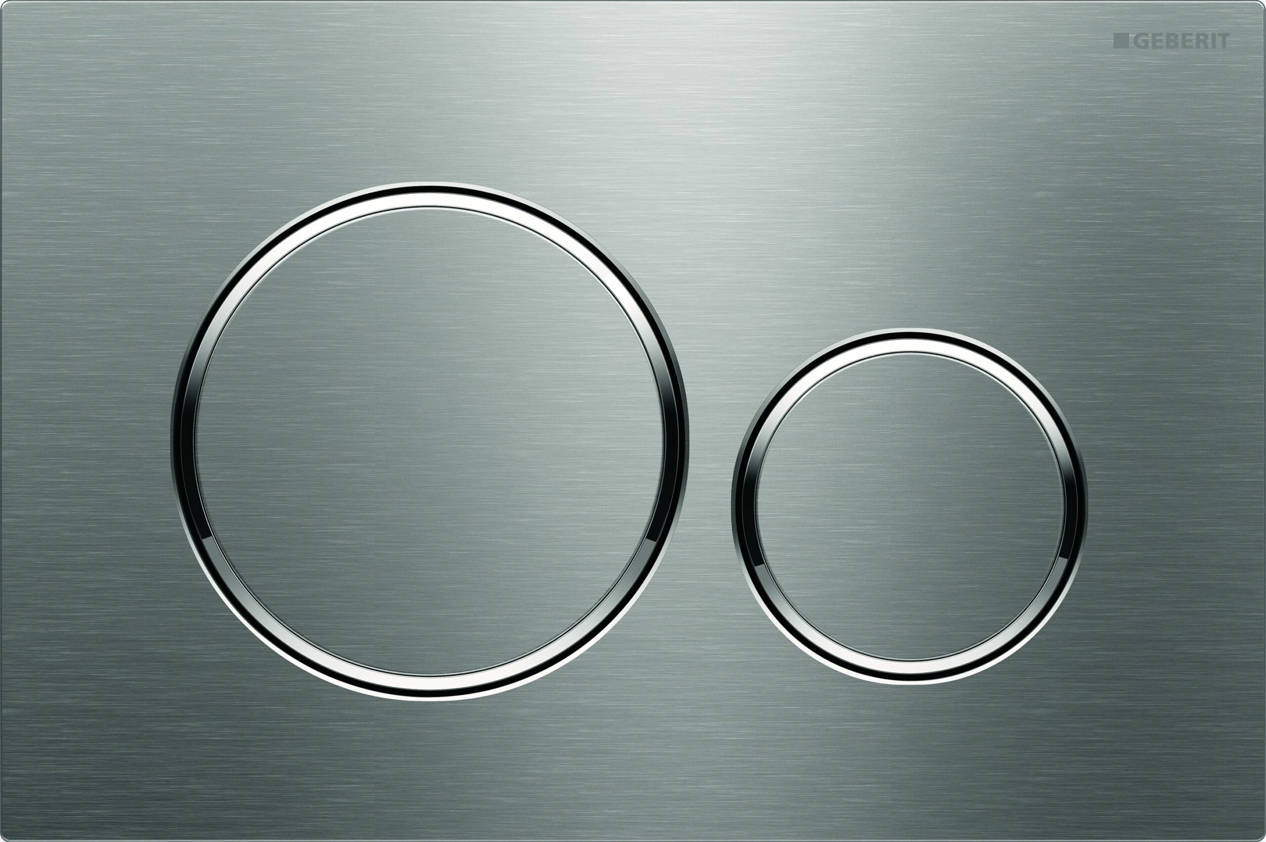 Geberit Sigma20 Bedieningspl. Gebor.rvs/Gepo.rvs/Gebor.rvs