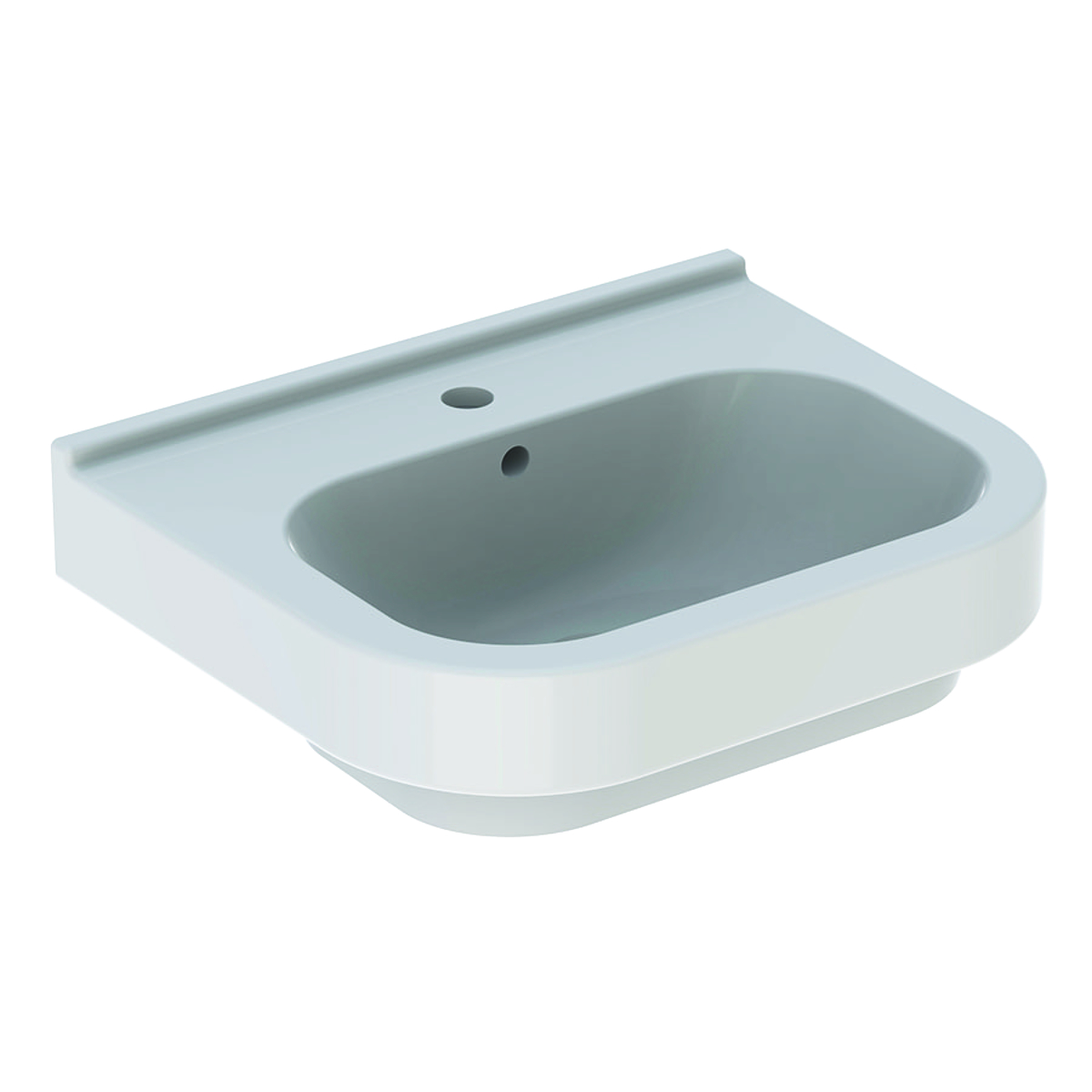 Geberit 300 Basic Wastafel 55X44,5Cm M/Kr M/Ol