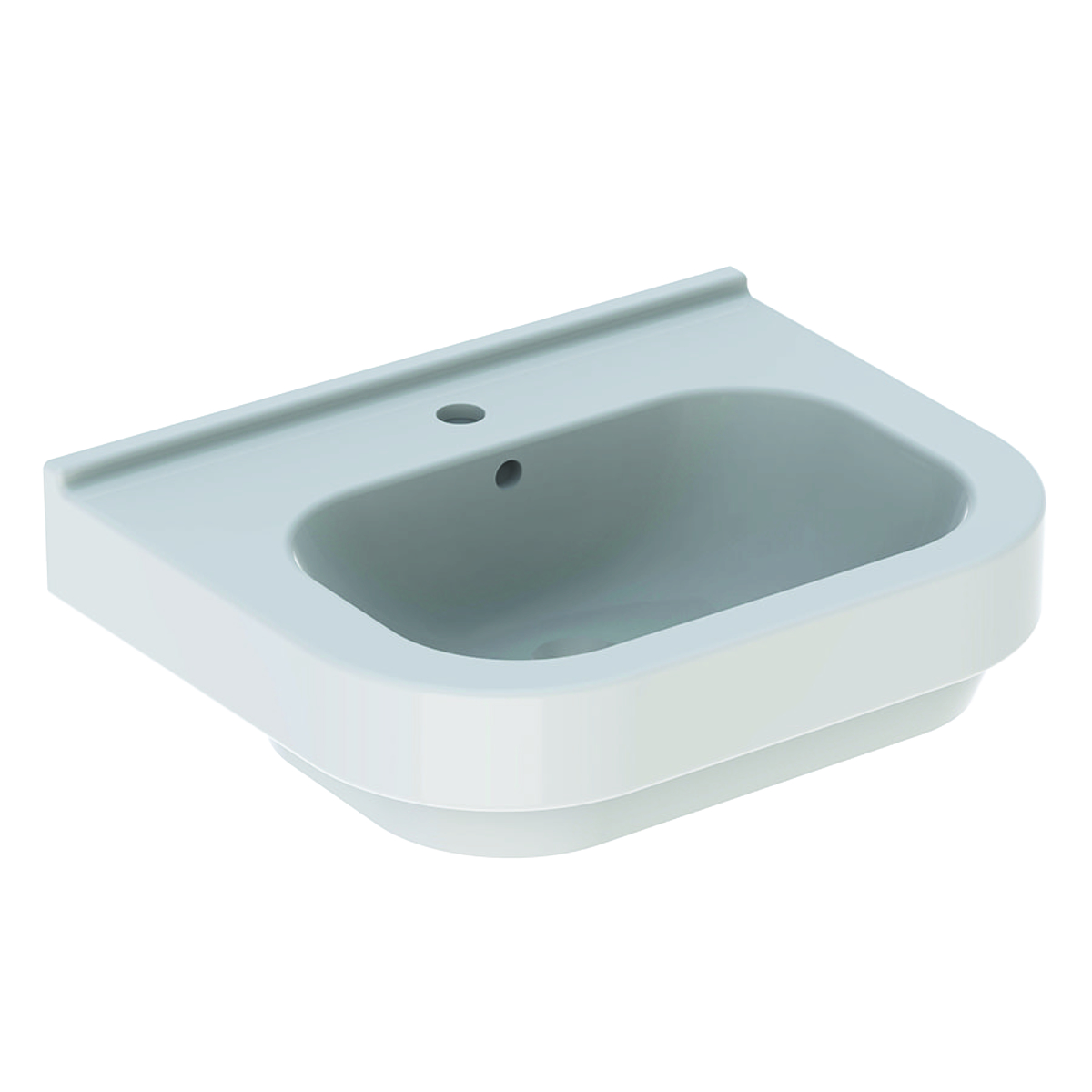 Geberit 300 Basic Wastafel 60X47,5Cm M/Kr M/Ol