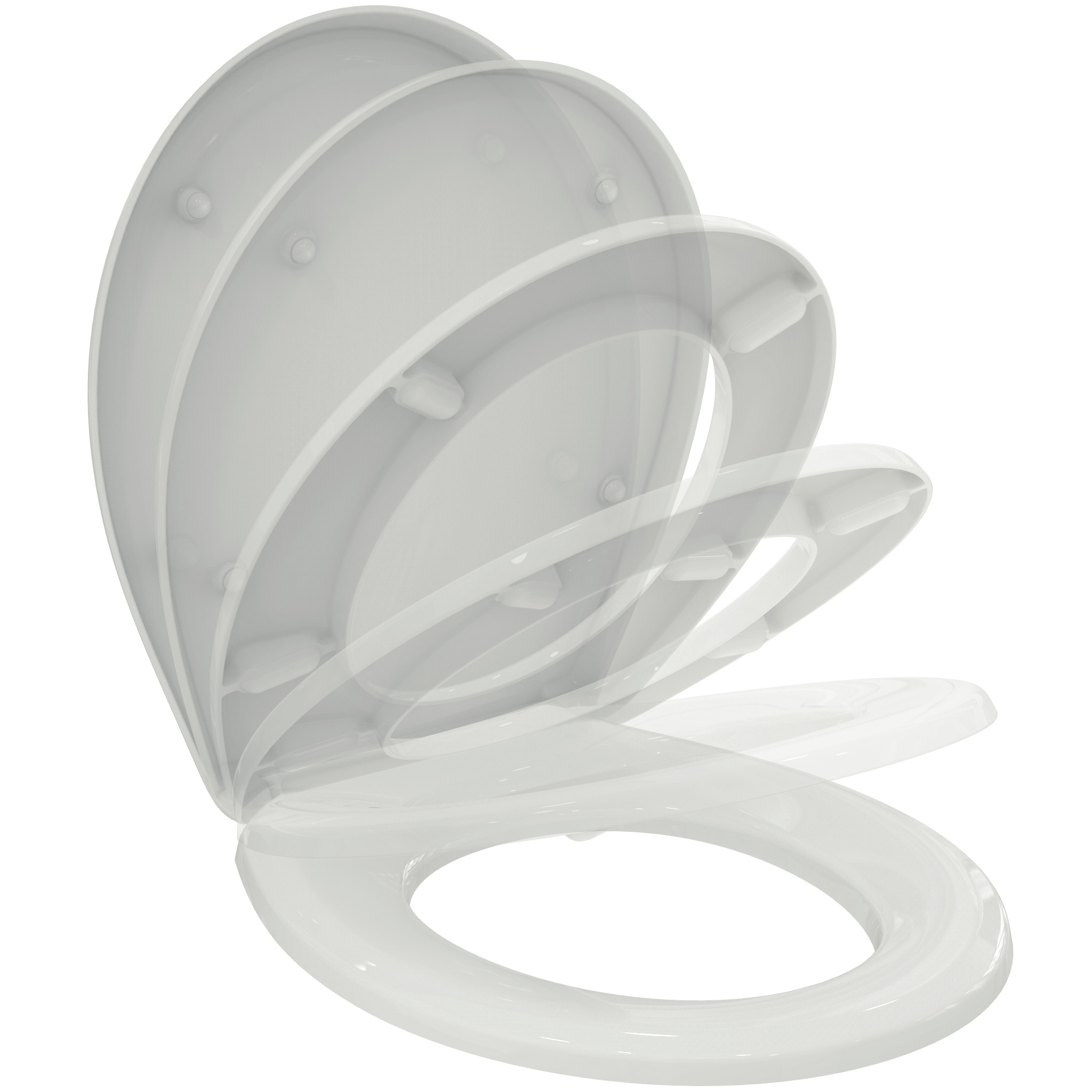 Ideal Standard Ide Closetzitting En Deksel Universeel Softclose Duroplast
