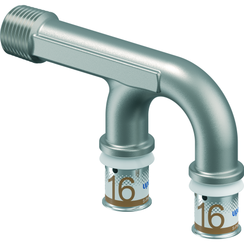 Uponor S-Press Plus U-Aansluiting 16X16Xr1/2 Bu - Afbeelding 2