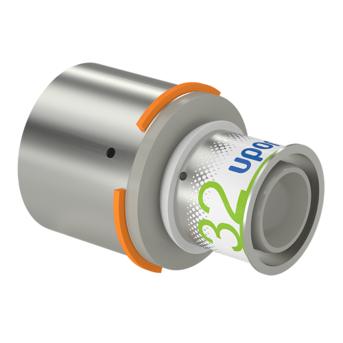 Uponor S-Press Koppeling Verlopend Ppsu 50X32Mm - Afbeelding 2