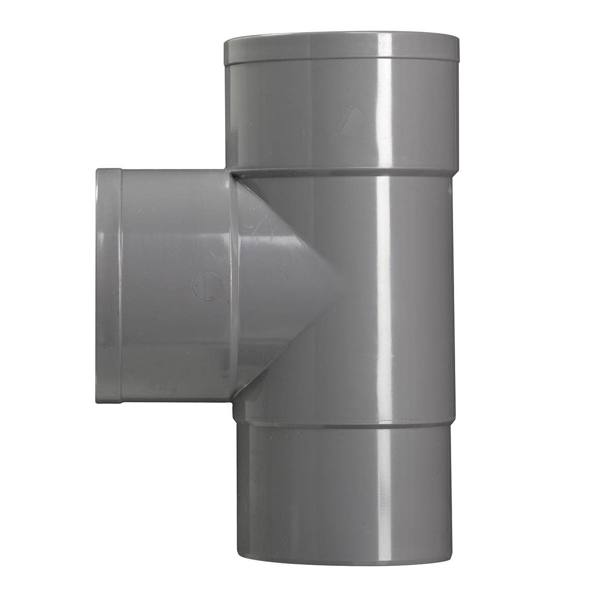 Pvc t-stuk 80mm 90 graden